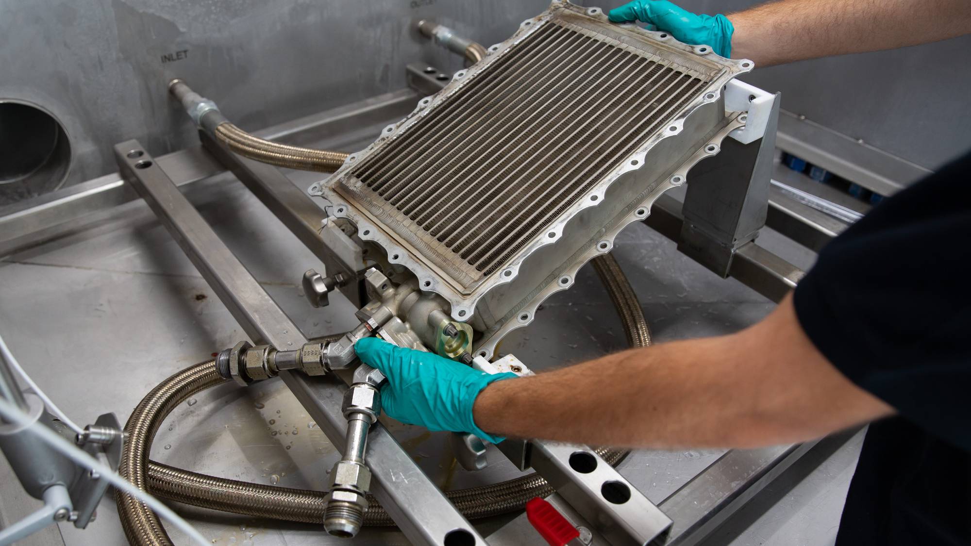 Professional Oil Cooler Cleaning